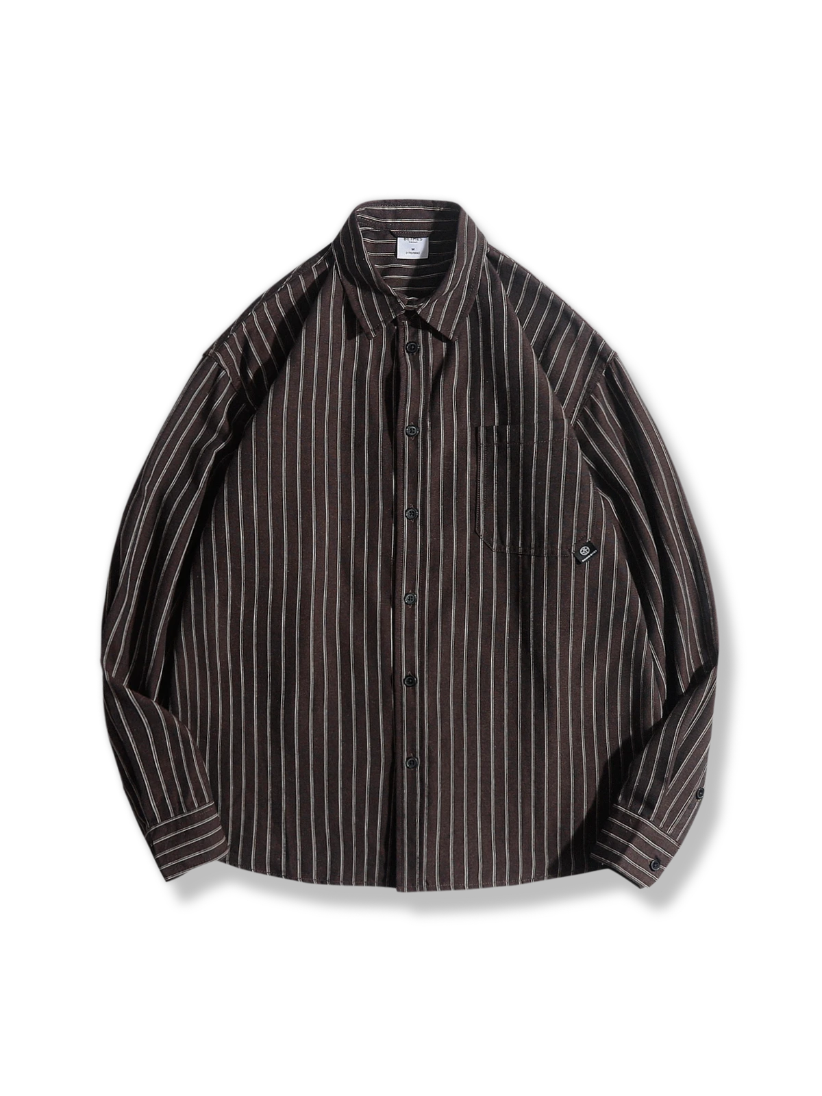 3色ストライプ カジュアルシャツ