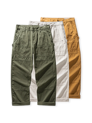 ビンテージキャンバス鉄道ワークパンツ全体外観