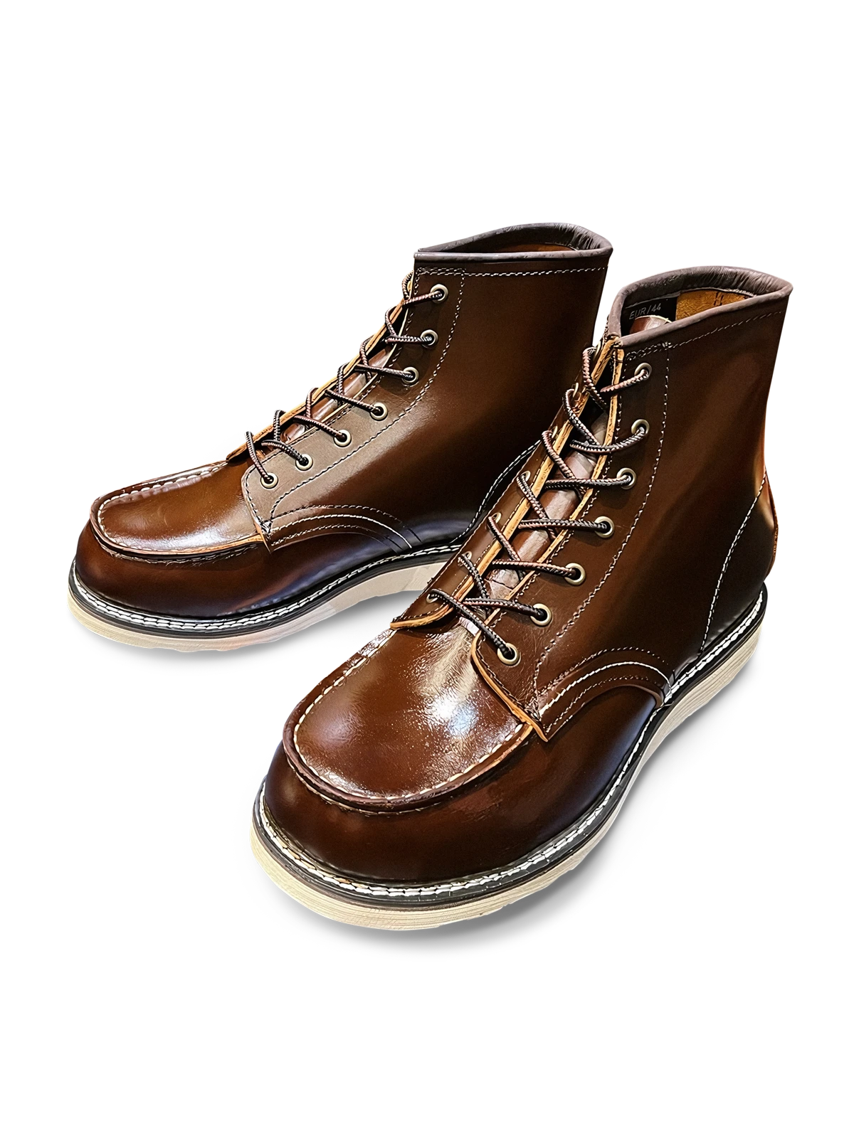 レトロ ワークウェア ショートブーツ