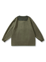 スエード切り替えワークジャケット