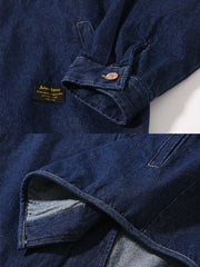 ヴィンテージ風デニムワークジャケット