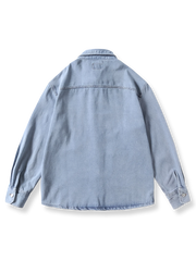 ヴィンテージ風ウォッシュ加工デニムジャケット