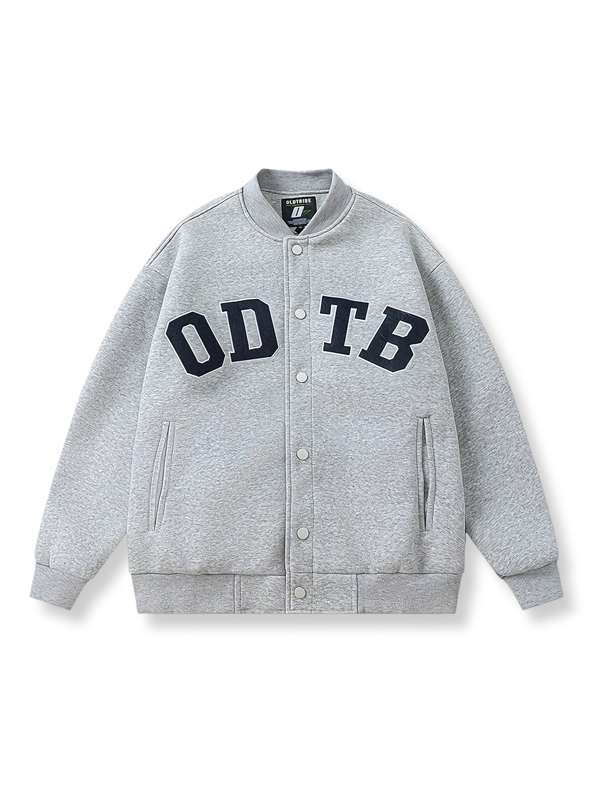 刺繍デザイン付き ベースボールジャケット