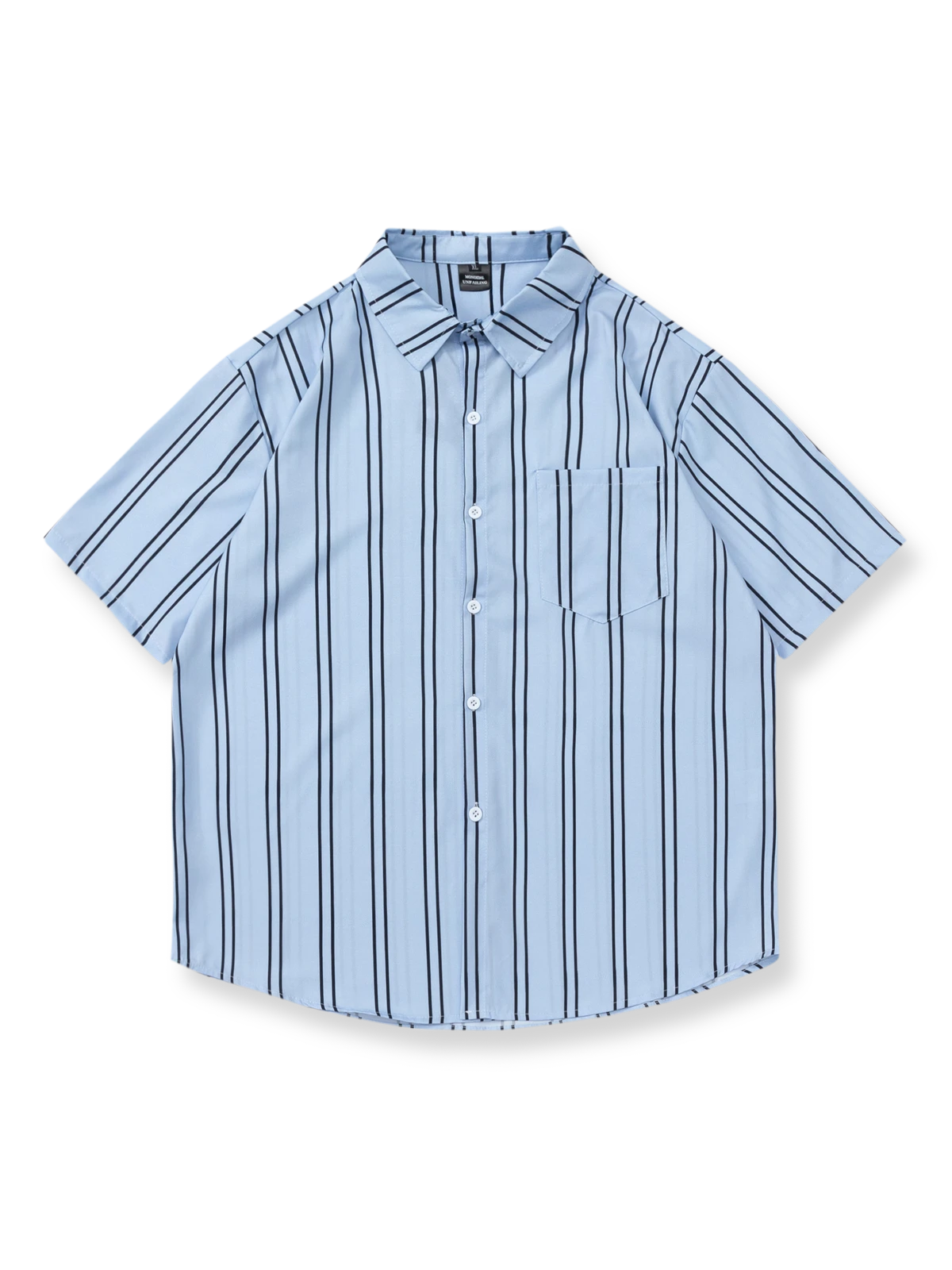 ボヘミアンストライププリント 半袖シャツ