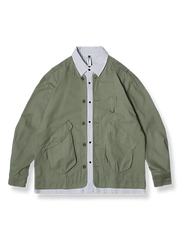 2色展開 シャツジャケット