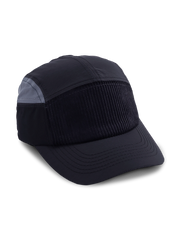 ワーク風のカラーブロックベースボールキャップ正面図