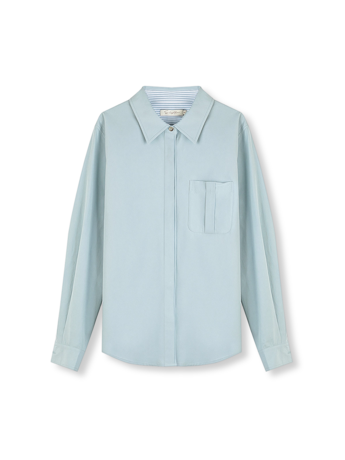 ブルールーズフィットロングスリーブシャツ