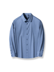 ノンアイロン クラシックブルー ビジネスシャツ