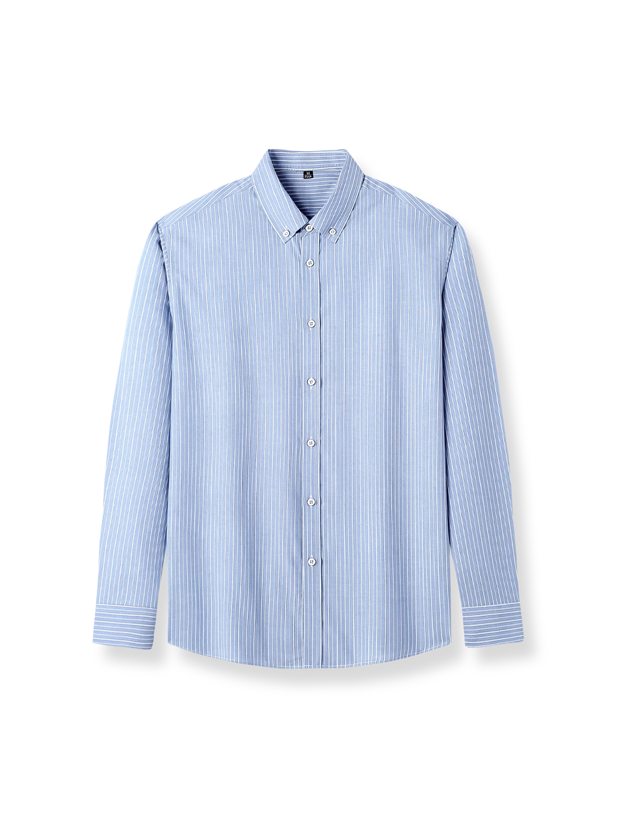 5色ストライプ長袖シャツ