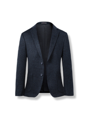 クラシック深紺ストレッチビジネスカジュアルスーツジャケット