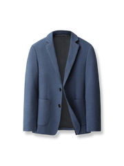 ウール混ツイード テーラードジャケット