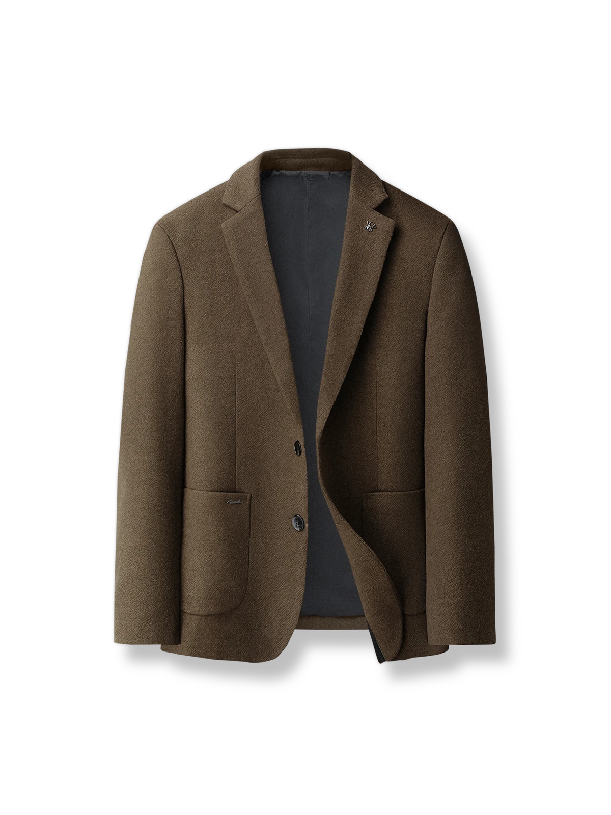 ウール混ツイード テーラードジャケット