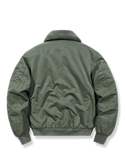 襟取り外し可 フライトジャケット