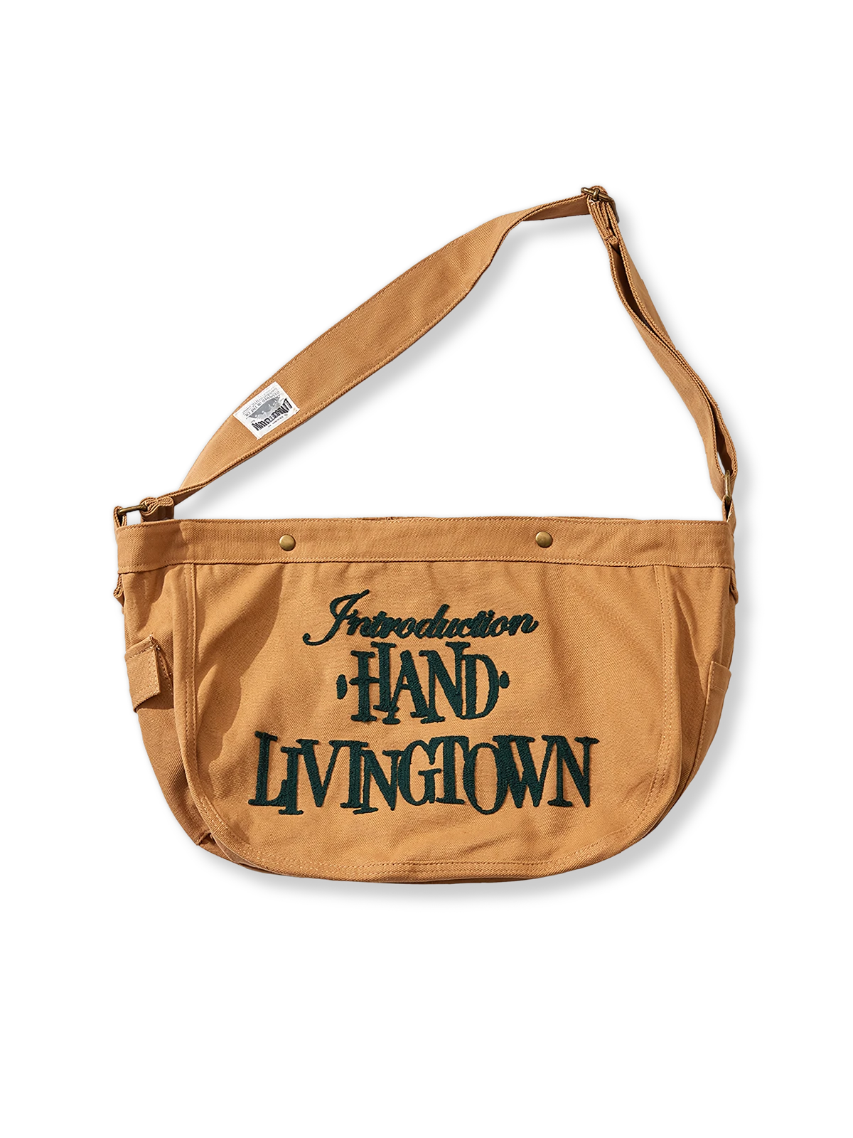 帆布製メッセンジャーバッグ