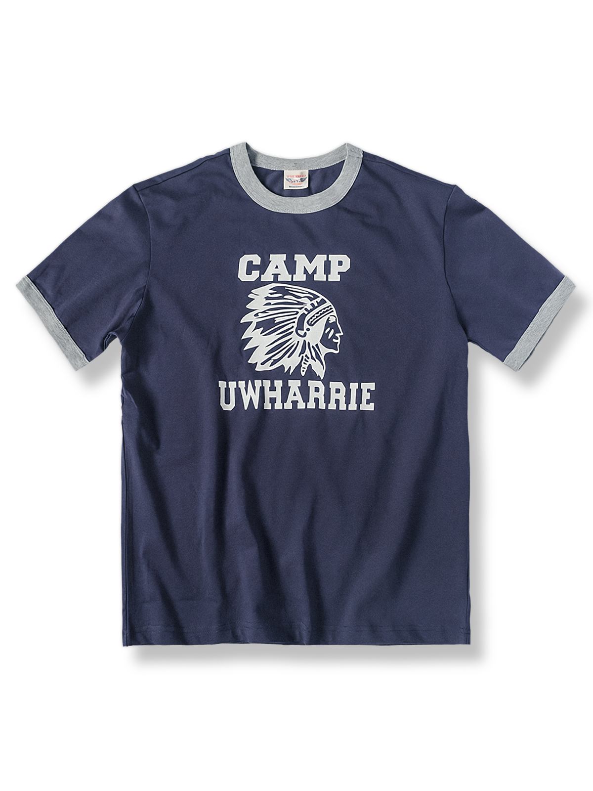 アメカジプリント クルーネックTシャツ