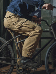 ポケット多め モーターサイクルパンツ