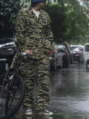 タイガーストライプ 迷彩ジャケット