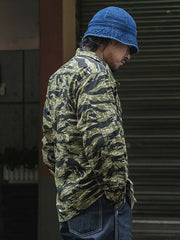 タイガーストライプ 迷彩ジャケット