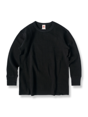 ワッフル柄 長袖Tシャツ