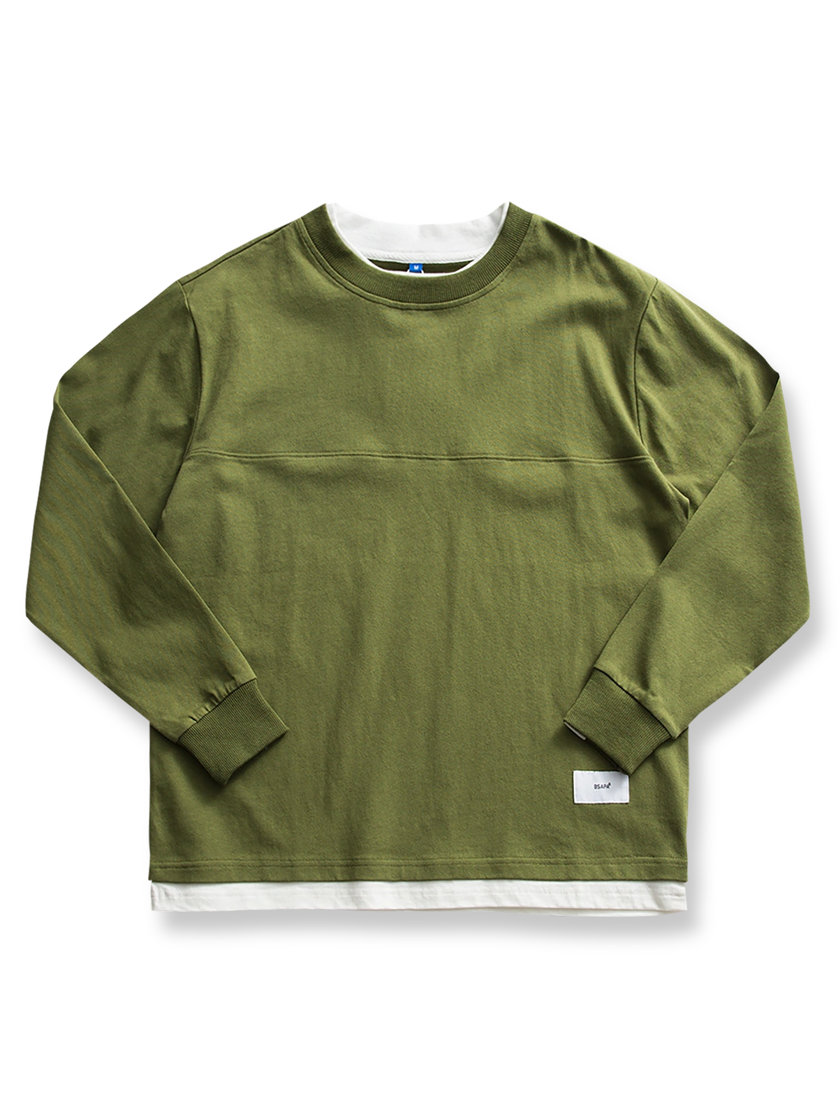 ウォッシュ加工ビッグポケットワークパンツの平置き画像