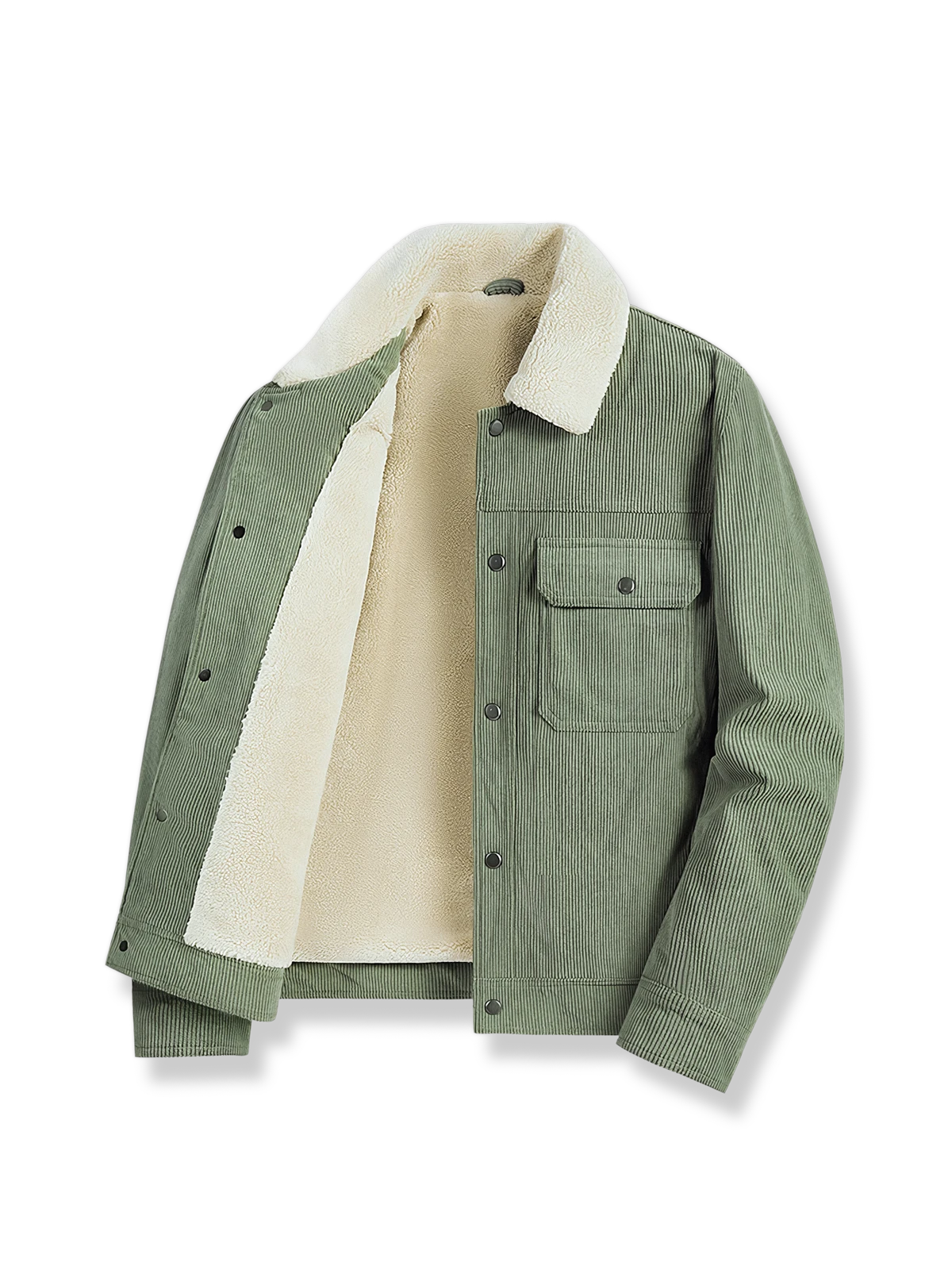 3色展開 コーデュロイ 裏起毛 ジャケット