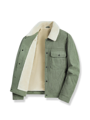 3色展開 コーデュロイ 裏起毛 ジャケット