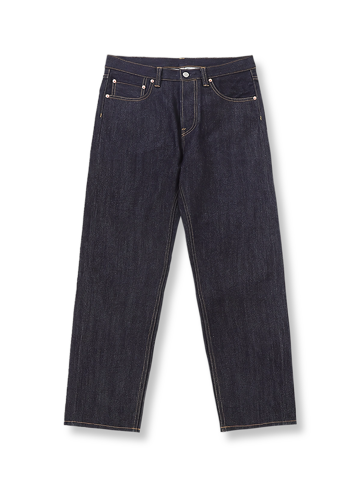 アメリカンヴィンテージセルビッジデニムジーンズ全体を展示