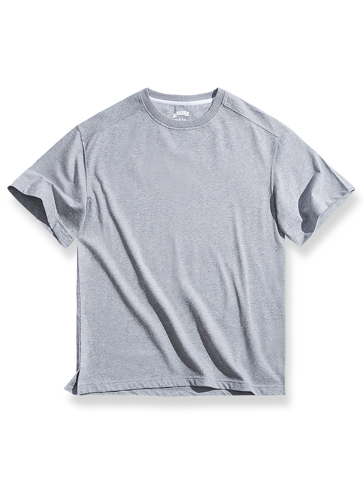 製品画像：ヘビーウェイト グレーTシャツの正面図