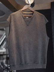 製品画像：ヴィンテージ風コットンリブタンクトップの画像