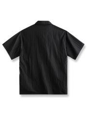 製品画像：ヴィンテージ軽量機能性薄手半袖シャツの反面図