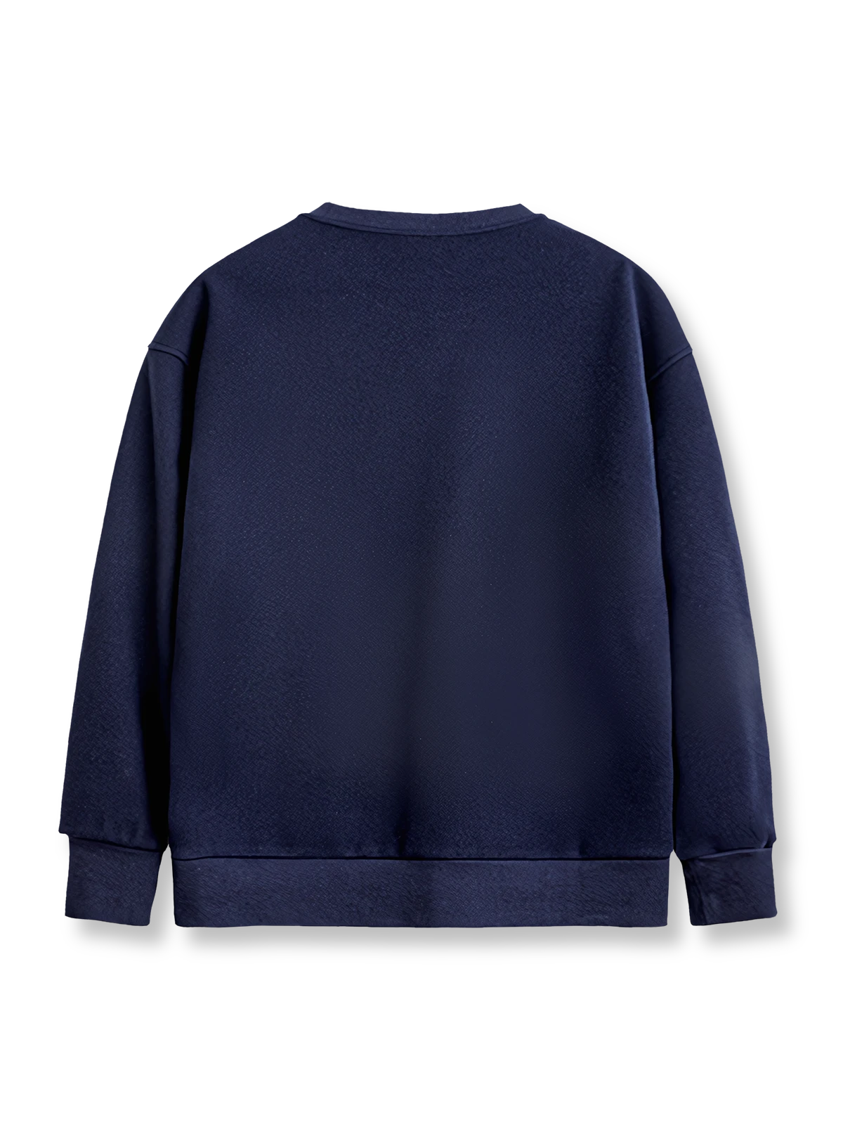 製品画像
「アメリカンヴィンテージ風デザインのウール混クルーネックスウェット全体展示写真。450～460g/m²のヘビーメルトン風ウール混素材を採用し、保温性と実用性を兼ね備えたネイビーカラーの秋冬に最適な一着。」

詳細画像
「アウトドアスタイルを取り入れた斜め配置のパッチポケットと、冷気の侵入を防ぐリブ袖口のディテール写真。高密度ウール混素材の質感と実用的なデザインが際立つスウェット。」
