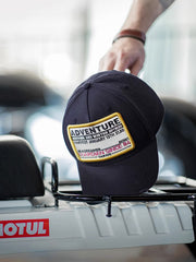 ヴィンテージベースボールキャップの着用イメージ