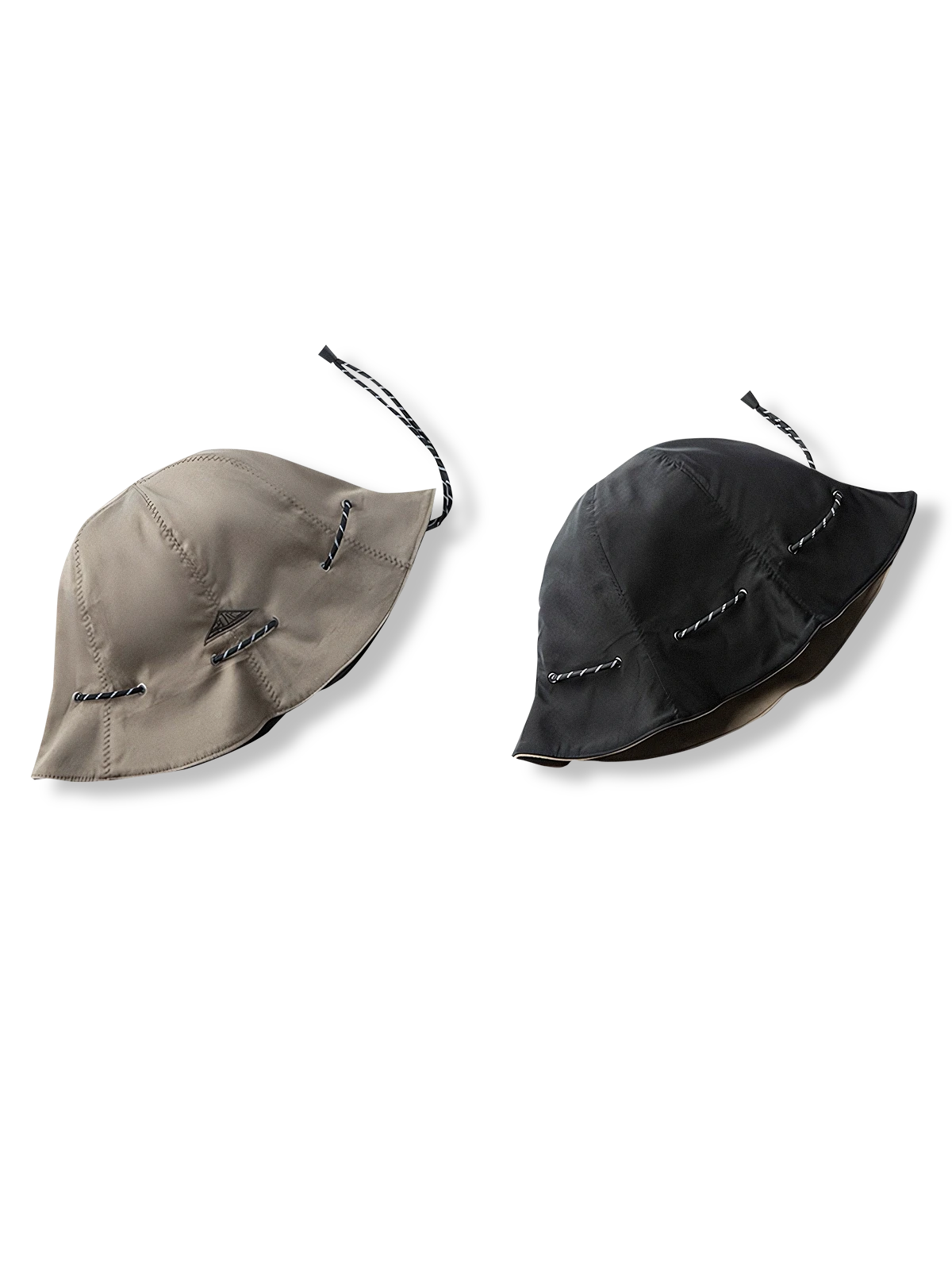 リバーシブル仕様 バケットハット【ハット＆ウォレット両用】