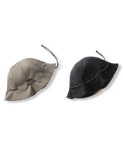 リバーシブル仕様 バケットハット【ハット＆ウォレット両用】