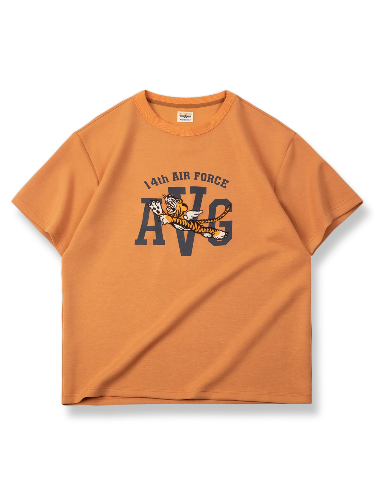 飛虎隊デザイン プリント半袖Tシャツ