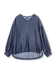 製品画像: ライセルテンセル防晒シャツの正面図