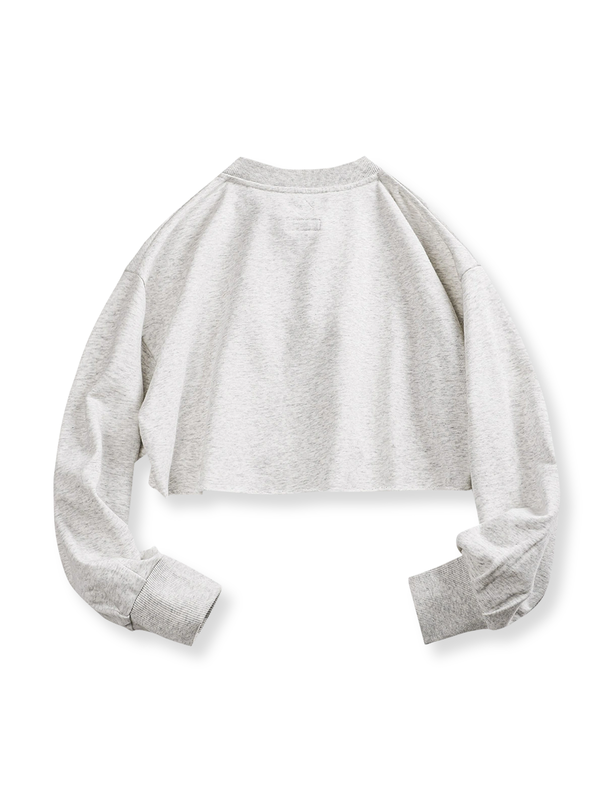 PESSOA CLUB フレンチレトロ ショート丈 ドローストリング Vネック スウェット全体像