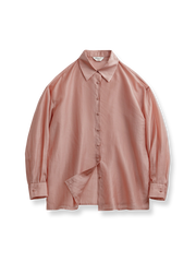 製品画像: フレンチピンクライトウェイトシャツの正面図