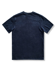 植物藍染 オレンジブロッサム刺繍Tシャツ