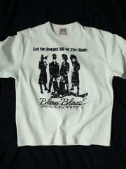 パンクロックヴィンテージプリント半袖Tシャツ