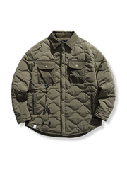 機能4ポケット キルティング中綿ジャケット