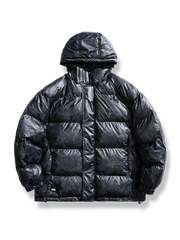 テクスチャデザイン 中綿ジャケット