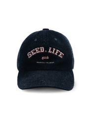 刺繍入り コーデュロイ ハット