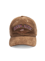 刺繍入り コーデュロイ ハット