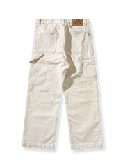 製品画像：破れ刺繍ルーズフィットジーンズ反面図