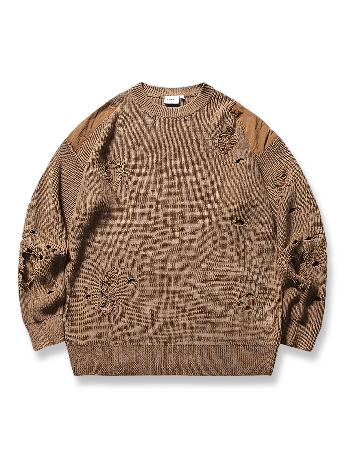 ディストレスト ニットセーター