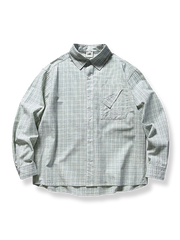 ミックスカラー チェック長袖シャツ