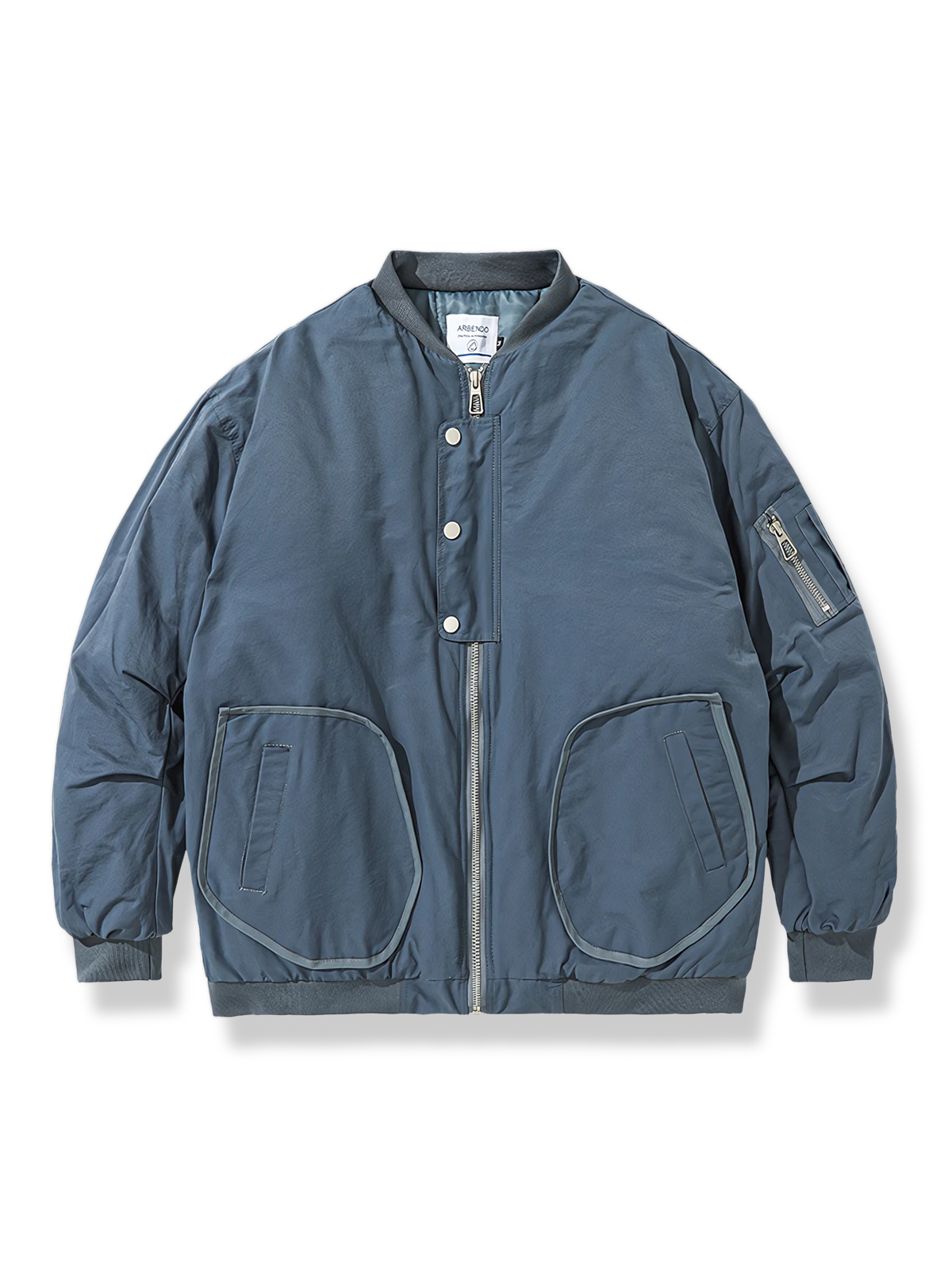 立体ポケット ベースボール中綿ジャケット