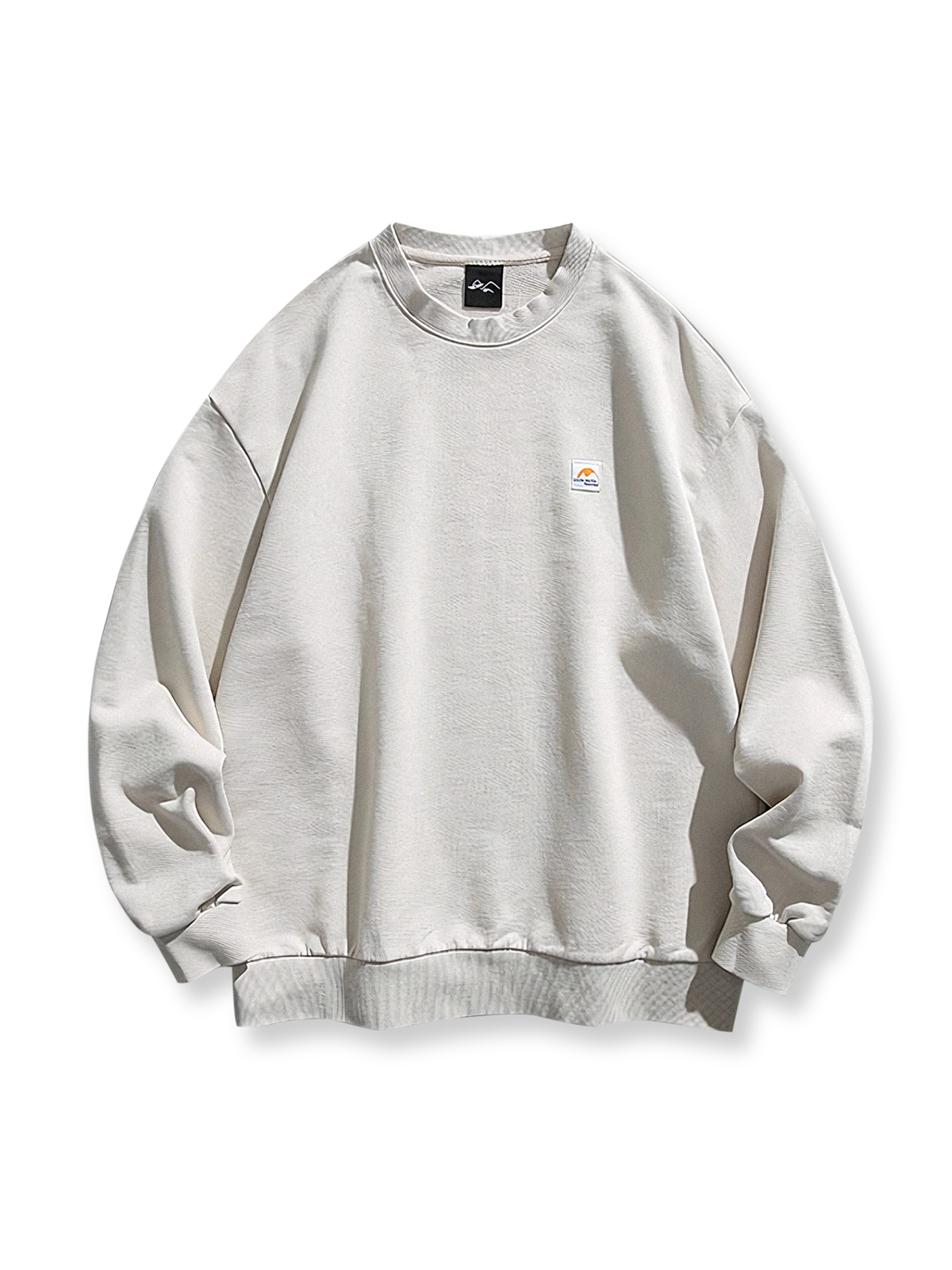 無地4色 コットンクルーネックスウェット