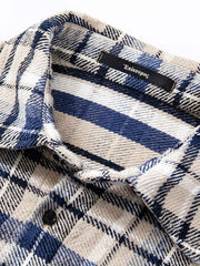 裾処理 ウォッシュドY2K チェック柄シャツ